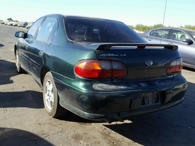 1G1NE52J83M594255 - 2003 CHEVROLET MALIBU LS მწვანე ფოტო 3