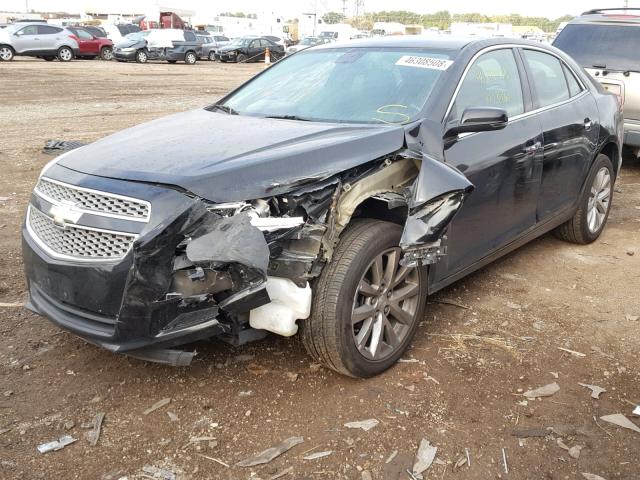 1G11H5SA2DU123788 - 2013 CHEVROLET MALIBU LTZ 黑色 照片 2