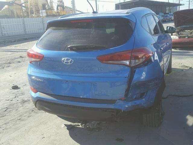 KM8J33A45GU159772 - 2016 HYUNDAI TUCSON LIM BLUE photo 4