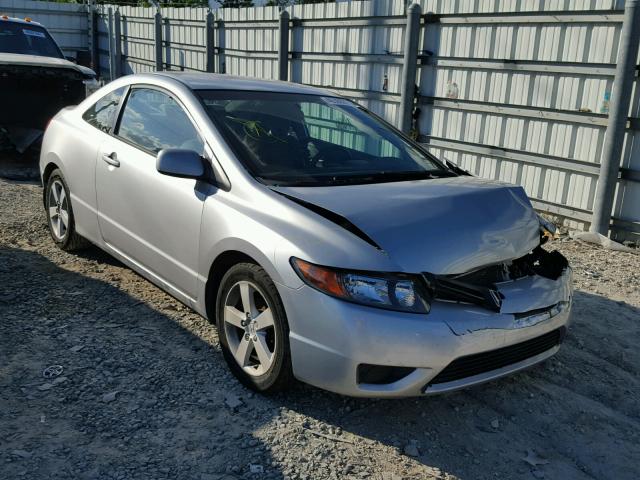 2HGFG12626H510434 - 2006 HONDA CIVIC LX SILVER photo 1