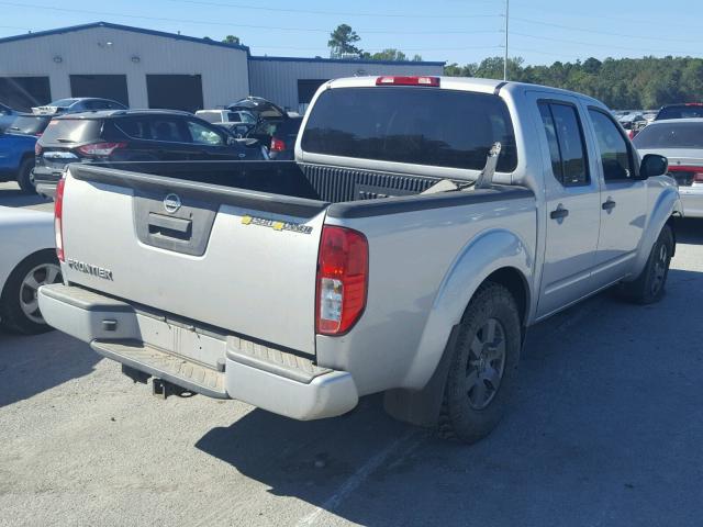 1N6AD0ER0DN720694 - 2013 NISSAN FRONTIER S SILVER photo 4