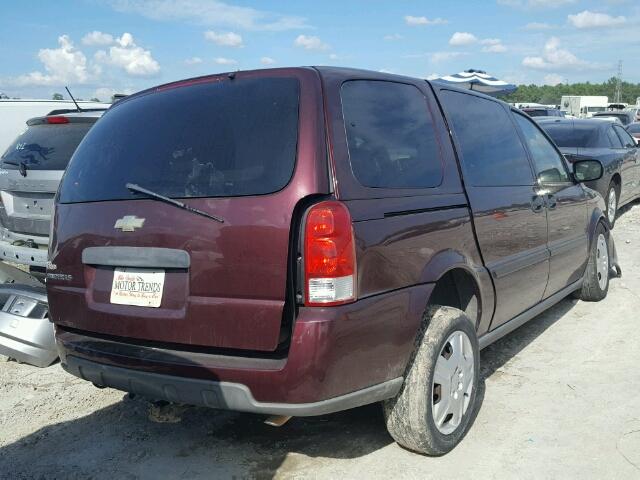 1GNDV23L46D150433 - 2006 CHEVROLET UPLANDER L 勃艮第红 照片 3
