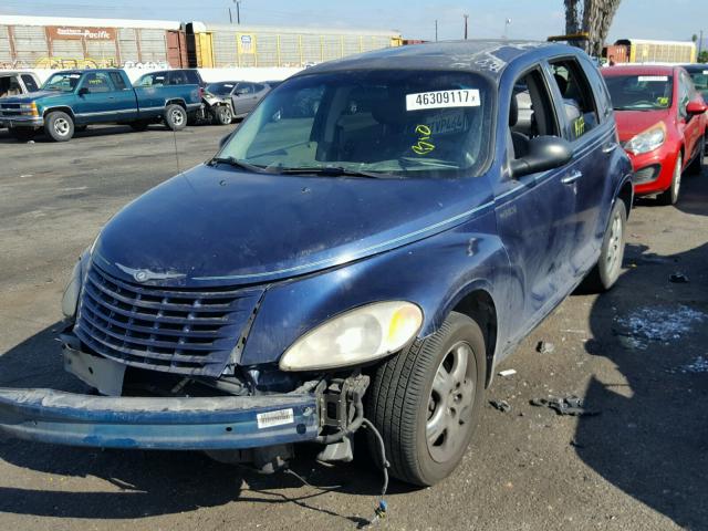 3C8FY4BB91T653714 - 2001 CHRYSLER PT CRUISER BLUE photo 2