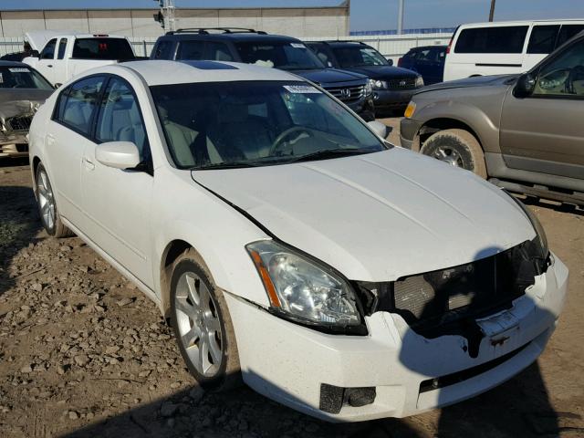 1N4BA41EX8C828404 - 2008 NISSAN MAXIMA SE WHITE photo 1