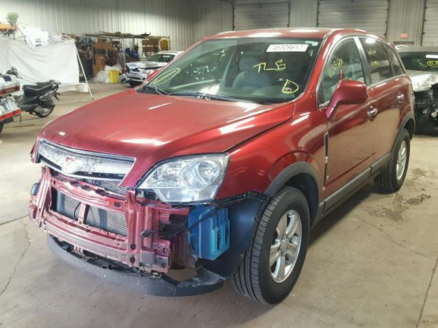 3GSCL33P48S705018 - 2008 SATURN VUE XE RED photo 2