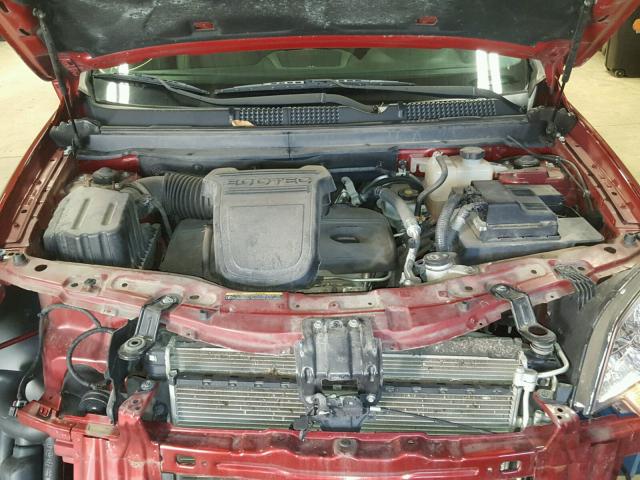 3GSCL33P48S705018 - 2008 SATURN VUE XE RED photo 7