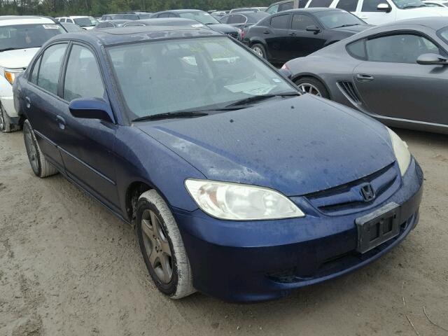 2HGES26805H611921 - 2005 HONDA CIVIC EX 蓝色 照片 1