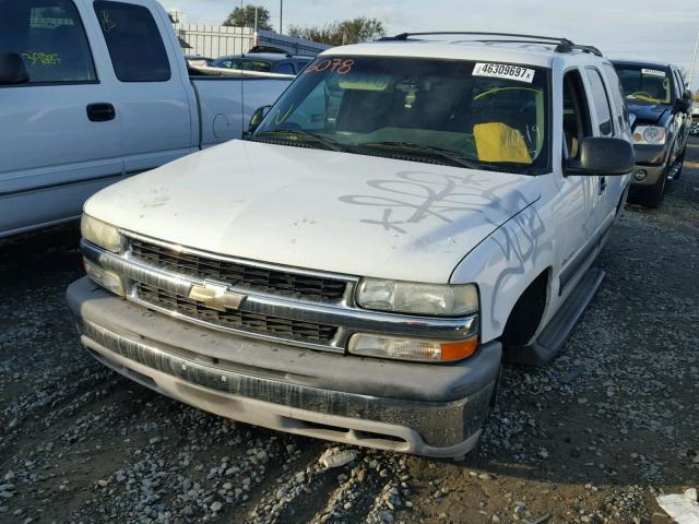 1GNEC13V33J271876 - 2003 CHEVROLET TAHOE C150 WHITE photo 2