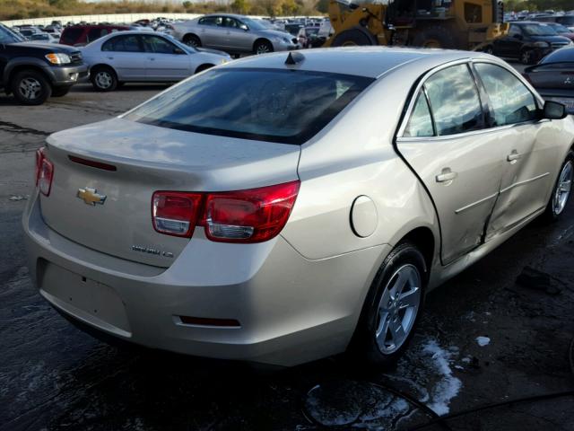 1G11B5SL7EF119342 - 2014 CHEVROLET MALIBU BEIGE photo 4