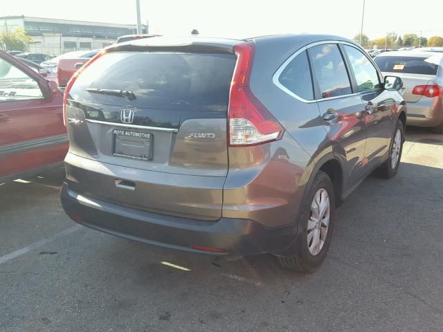 5J6RM4H54DL056914 - 2013 HONDA CR-V EX ბურგუნდია ფოტო 4
