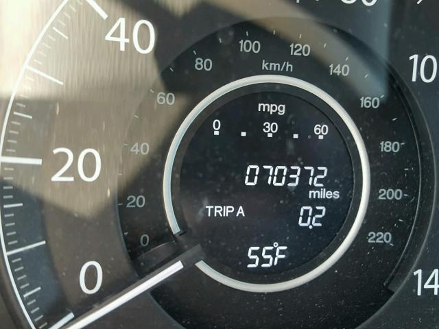 5J6RM4H54DL056914 - 2013 HONDA CR-V EX ბურგუნდია ფოტო 8