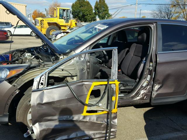 5J6RM4H54DL056914 - 2013 HONDA CR-V EX ბურგუნდია ფოტო 9