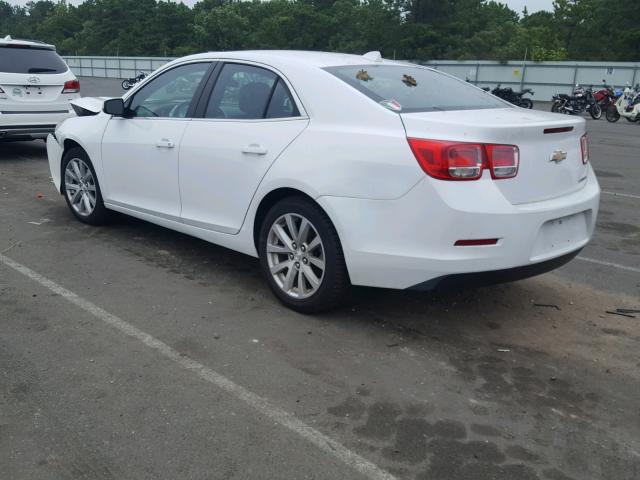 1G11E5SA7DF277054 - 2013 CHEVROLET MALIBU 2LT WHITE photo 3