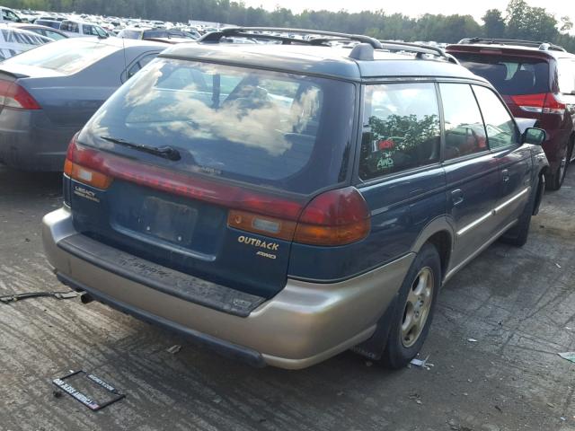 4S3BG6859W7658374 - 1998 SUBARU LEGACY 30T GREEN photo 4