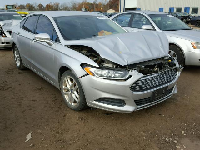 3FA6P0HR4DR158507 - 2013 FORD FUSION SE SILVER photo 1