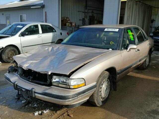 1G4HP52L3SH511477 - 1995 BUICK LESABRE TAN photo 2