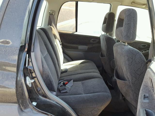 2CNBJ734526903425 - 2002 CHEVROLET TRACKER ZR BLACK photo 6