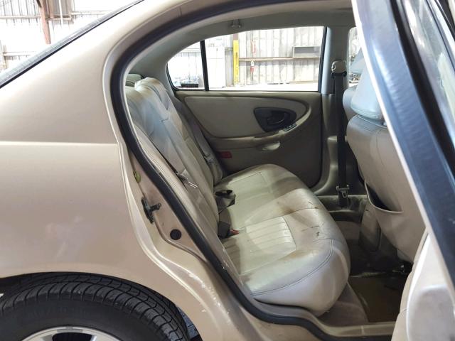 1G1NE52J316167177 - 2001 CHEVROLET MALIBU LS BEIGE photo 6