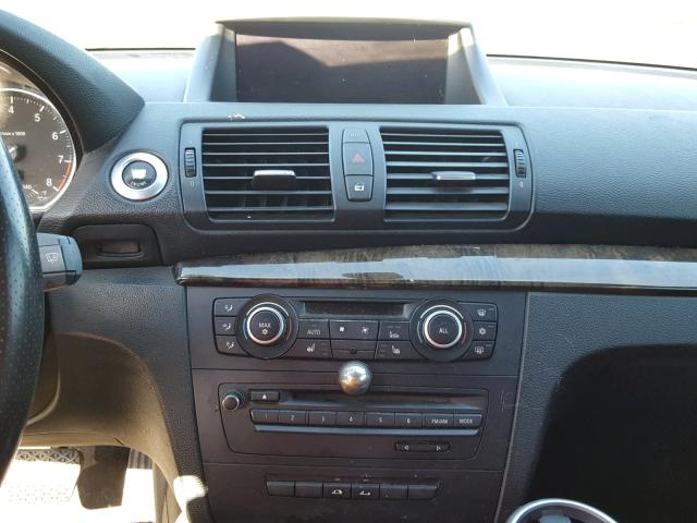 WBAUN7C57BVM24748 - 2011 BMW 135 I Biały zdjęcie 9