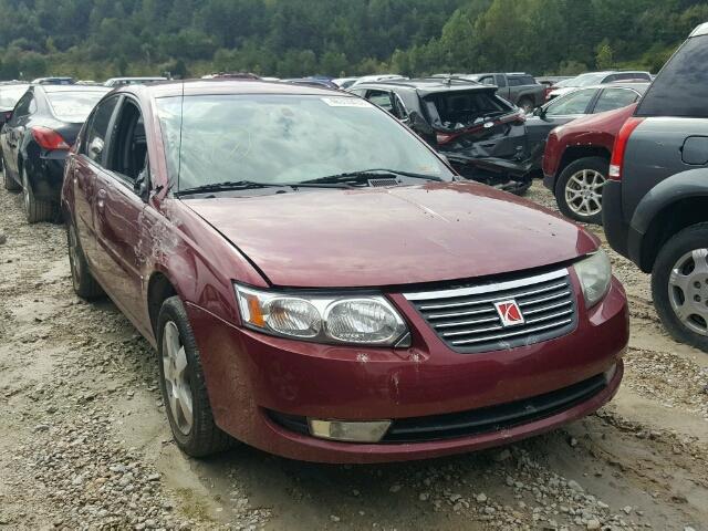 1G8AL55F26Z165567 - 2006 SATURN ION LEVEL MAROON photo 1
