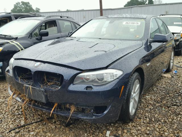 WBAXH5C52DD112113 - 2013 BMW 528 XI BLUE photo 2