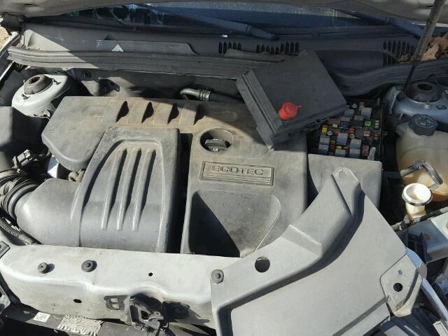 1G1AS58H097104670 - 2009 CHEVROLET COBALT SILVER photo 7