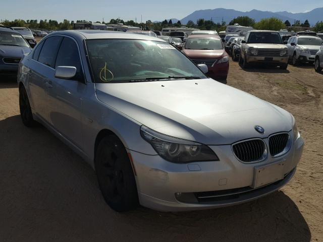 WBANV13588CZ54426 - 2008 BMW 528 XI SILVER photo 1