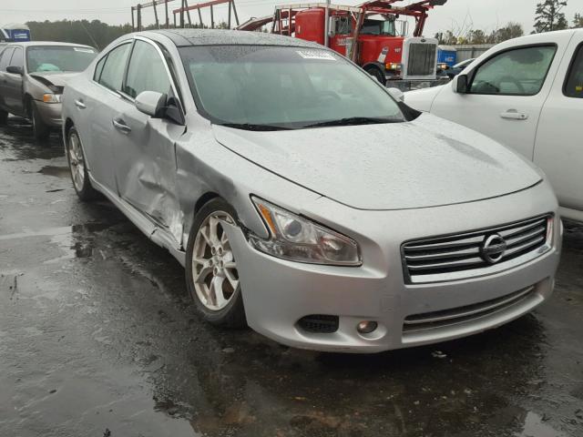 1N4AA5AP1CC818999 - 2012 NISSAN MAXIMA S SILVER photo 1