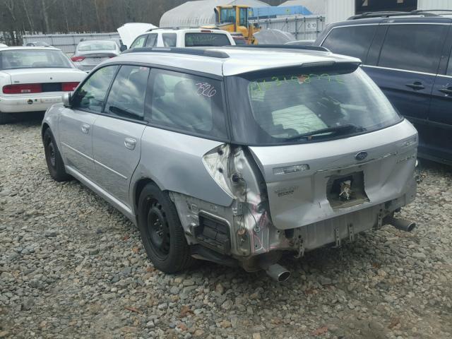 4S3BP616876300757 - 2007 SUBARU LEGACY 2.5 GRAY photo 3