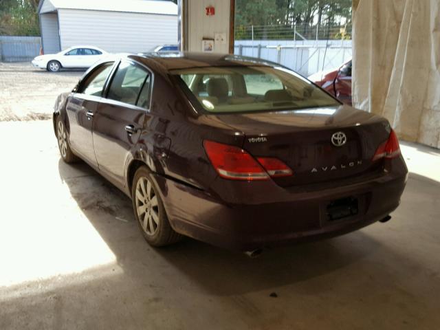 4T1BK36B05U014666 - 2005 TOYOTA AVALON XL MAROON photo 3