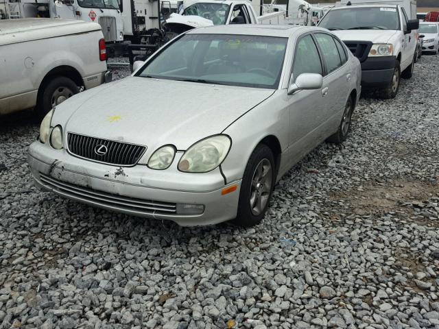 JT8BD69S710148022 - 2001 LEXUS GS 300 GRAY photo 2