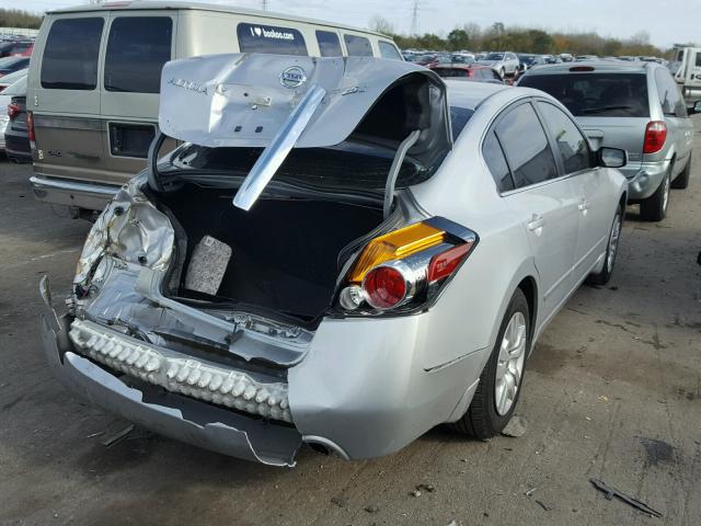 1N4AL2APXCN412703 - 2012 NISSAN ALTIMA BAS SILVER photo 4