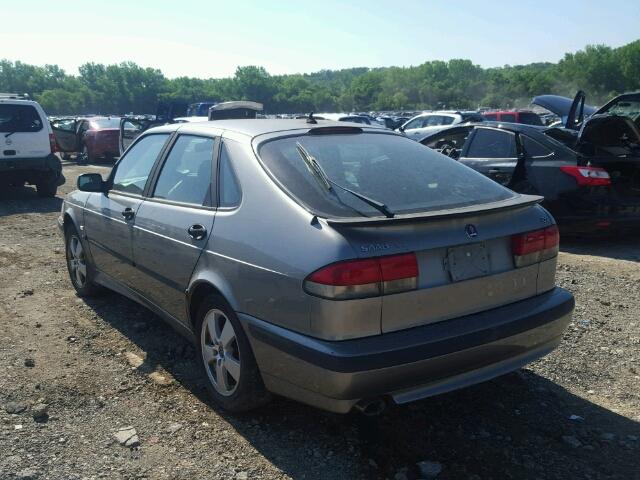 YS3DF58K022018727 - 2002 SAAB 9-3 SE TAN photo 3