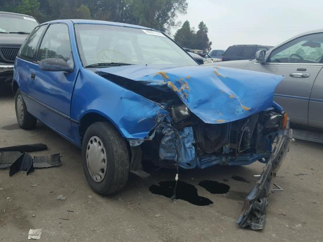 2C1MR246XR6718321 - 1994 CHEVROLET METRO BLUE photo 1