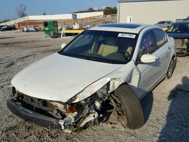 1HGCP368X8A083581 - 2008 HONDA ACCORD WHITE photo 2