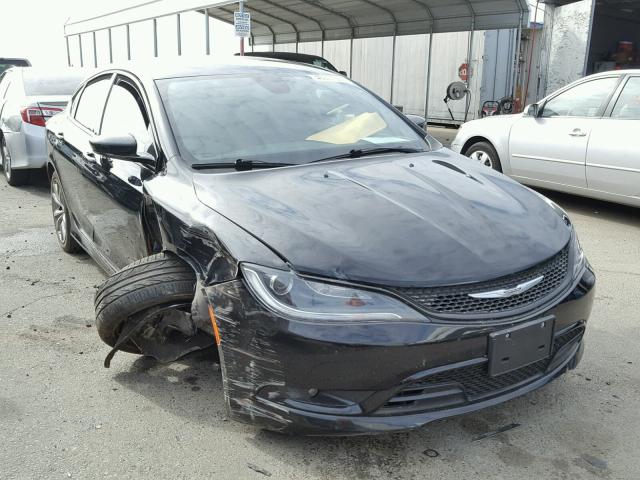 1C3CCCBB4FN734676 - 2015 CHRYSLER 200 S BLACK photo 1