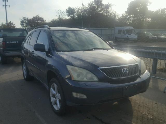 JTJHA31U840019031 - 2004 LEXUS RX 330 BLUE photo 1