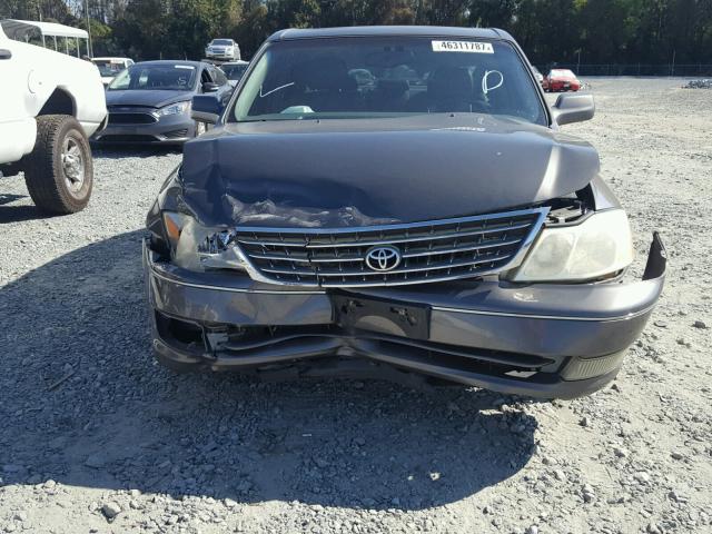 4T1BF28B93U284388 - 2003 TOYOTA AVALON XL GRAY photo 9