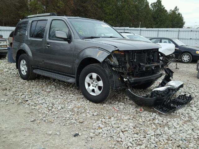 5N1AR18W05C773870 - 2005 NISSAN PATHFINDER GRAY photo 1