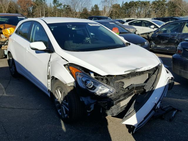 KMHD35LH5GU279791 - 2016 HYUNDAI ELANTRA GT WHITE photo 1