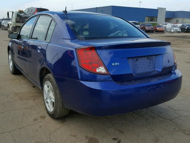 1G8AJ55F26Z194329 - 2006 SATURN ION LEVEL BLUE photo 3