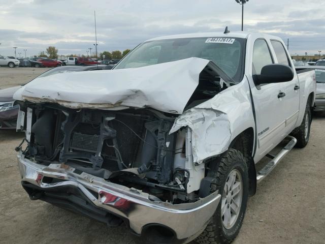 3GTEK23399G280625 - 2009 GMC SIERRA K15 WHITE photo 2