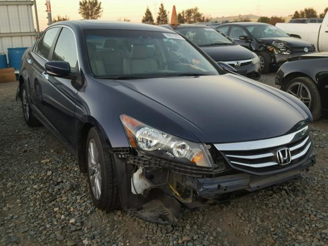 1HGCP3F83CA032903 - 2012 HONDA ACCORD EXL BLUE photo 1