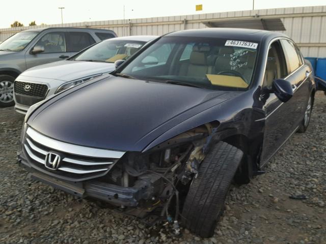 1HGCP3F83CA032903 - 2012 HONDA ACCORD EXL BLUE photo 2