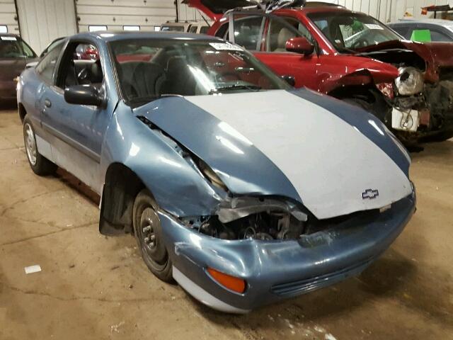 1G1JC1244X7154142 - 1999 CHEVROLET CAVALIER BLUE photo 1