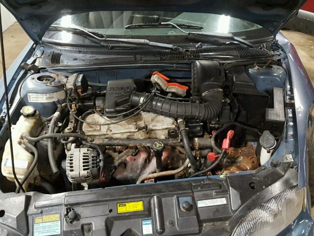 1G1JC1244X7154142 - 1999 CHEVROLET CAVALIER BLUE photo 7