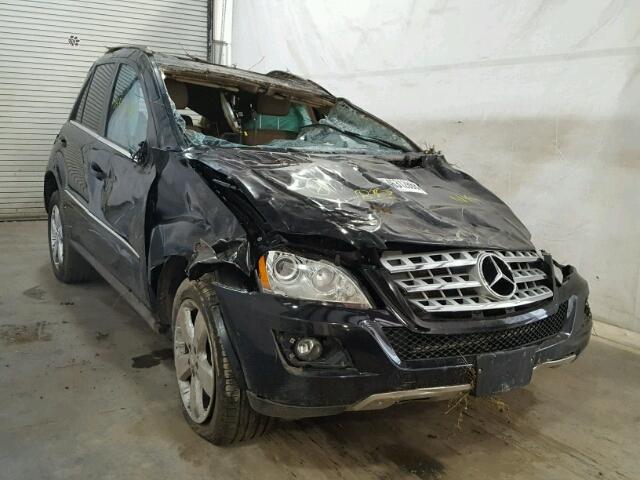 4JGBB8GB5AA543201 - 2010 MERCEDES-BENZ ML 350 4MA BLACK photo 1