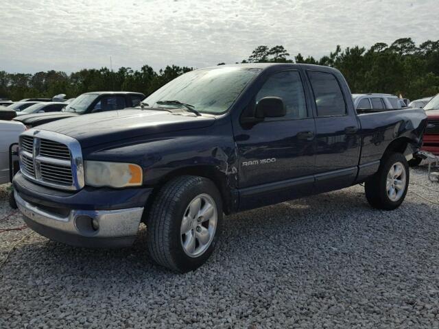 1D7HA18N03S214412 - 2003 DODGE RAM 1500 S BLUE photo 2