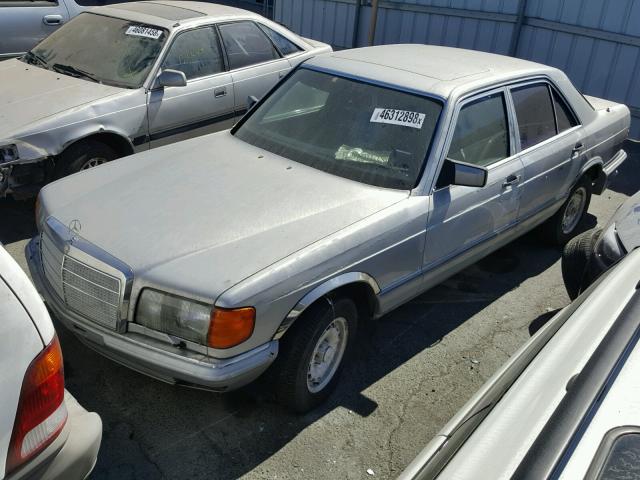 WDB12603212005876 - 1980 MERCEDES-BENZ 380SE SILVER photo 2