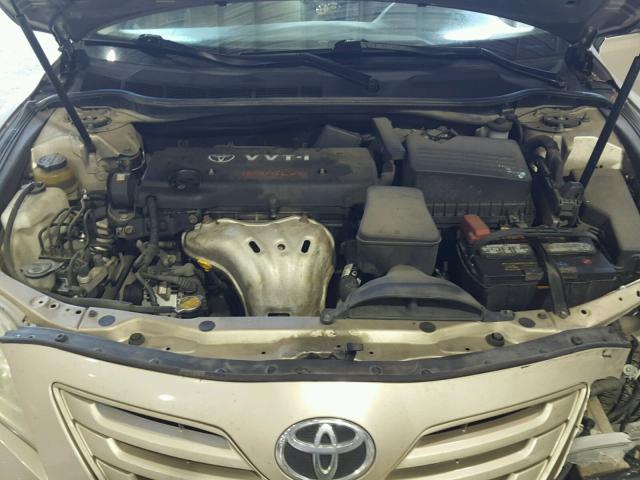 4T4BE46KX7R006466 - 2007 TOYOTA CAMRY NEW BROWN photo 7